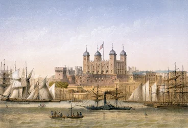 Tower of London, ca. 1862